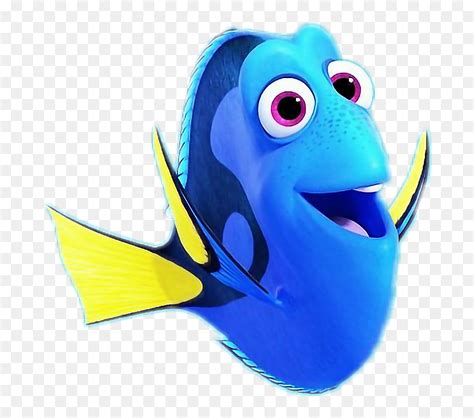 #dory #finding Nemo #disney - Disney Blue Cartoon Characters, HD Png ...