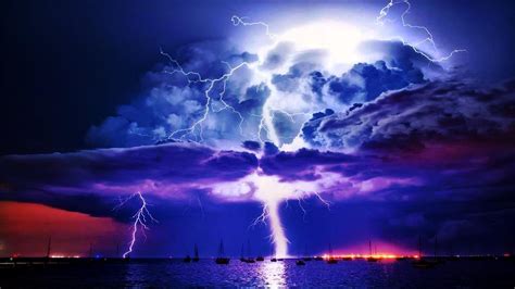 Lightning Storm Wallpapers - Top Free Lightning Storm Backgrounds ...