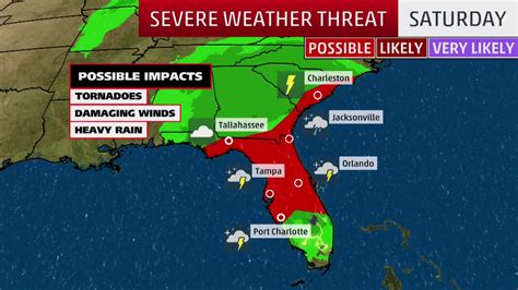 Severe Weather Threat for Florida, Southeast - Videos from The Weather ...