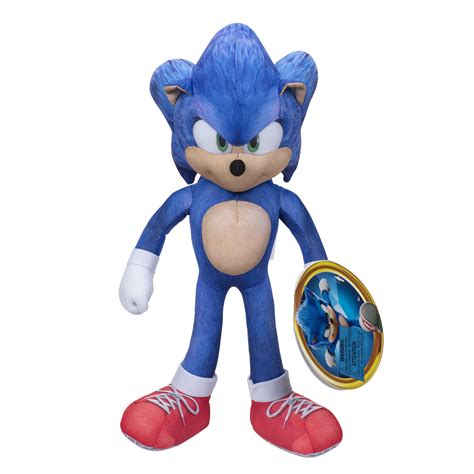 Buy Sonic The HedgehogPlush Sonic 2 Movie 13" Talking Sonic Plush,Blue ...