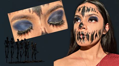 Ghost Halloween Makeup Tutorial ll Zombie Ghost Makeup Look - YouTube