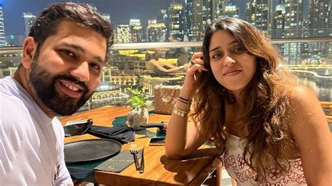 Rohit Sharma takes out wife Ritika Sajdeh for romantic date night in ...