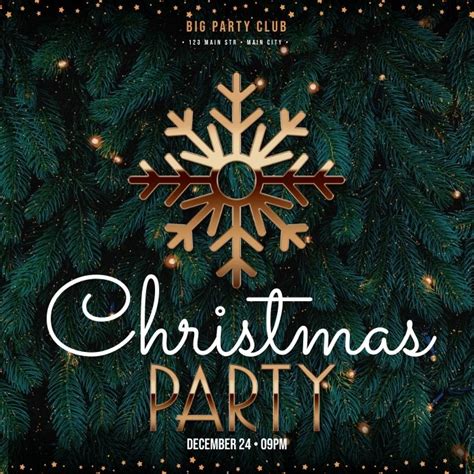 CHRISTMAS PARTY BANNER