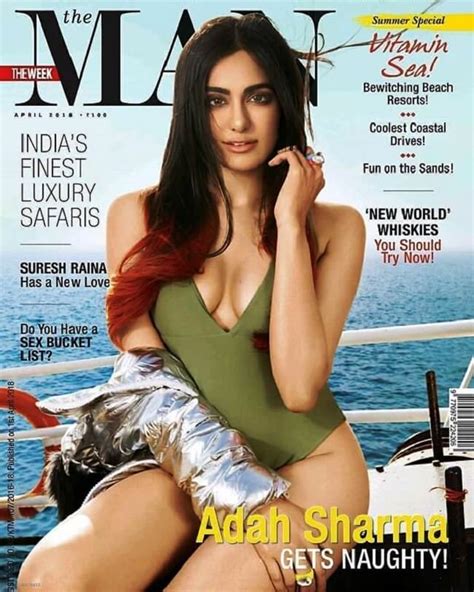 Adah Sharma Bikini Poses For Man Magazine - Actress Album