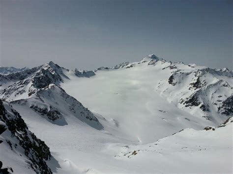 Glacier above Soelden. Over 3,000 meters above sea level. Sea Level ...