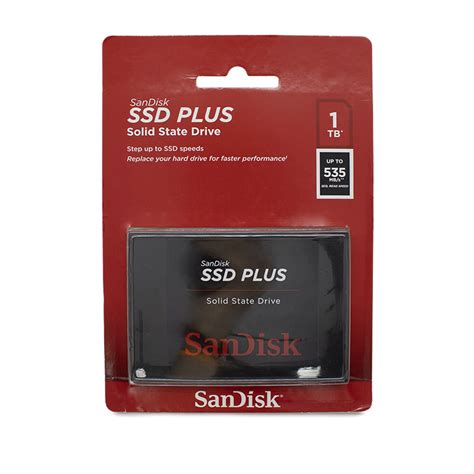 SSD PLUS 1TB SANDISK SDSSDA-1T00-G26