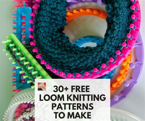 30+ Free Loom Knitting Patterns and Projects | Needlepointers.com