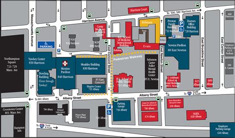 Boston University Medical Campus Map - Map