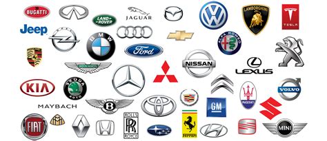 Sports Car Brand Logos