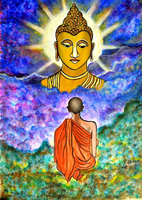 Buddha Painting- Awakening the Buddha withinEnlightenment is not about ...