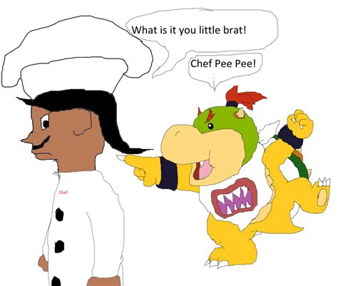 Chef Pee Pee and Bowser Jr. by DemonLouie on DeviantArt