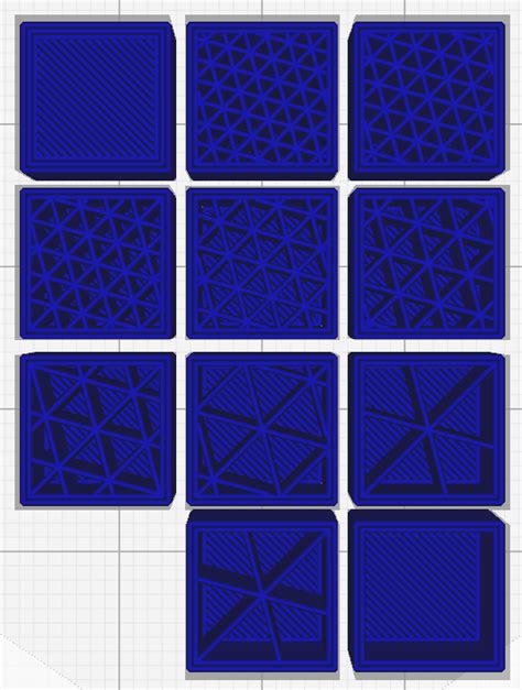 Types Of Infill Patterns And Percentages - Niltech 3D | Best 3D ...