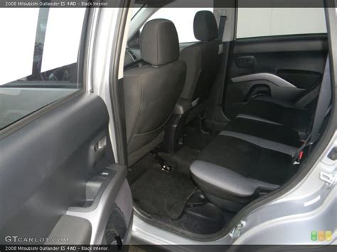 Black Interior Photo for the 2008 Mitsubishi Outlander ES 4WD #53187833 ...