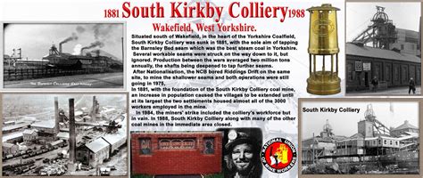 SOUTH KIRKBY COLLIERY COAL MINE MUG LIMITED EDITION WEST YORKSHIRE ...