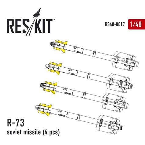 R-73 missile (4 pcs)