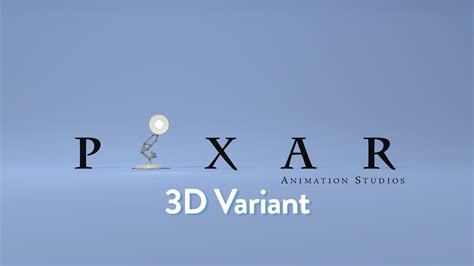 Pixar Logo 3D Model