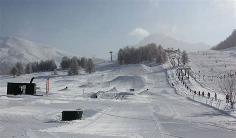 Sestriere ski map