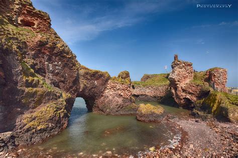 Dunbar Castle ruins and Castle Arch Scotland Castles, Scotland Uk ...