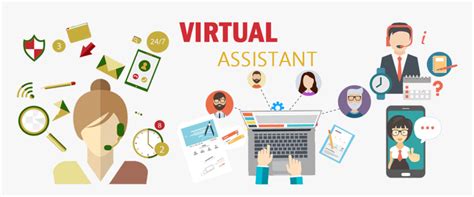 Online Marketing Project - Personal Assistant Virtual Assistant Vector ...