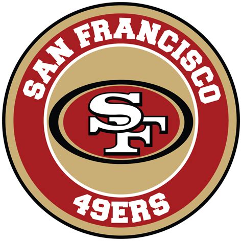 49ers Emblem, San Francisco Logo, NFL Team Symbol Transparent PNG