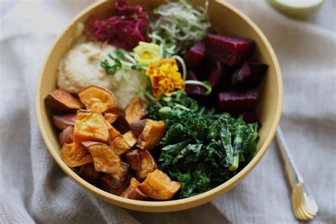 Kale and Sweet Potato Vegan Power Bowl - Food Fun & Faraway Places