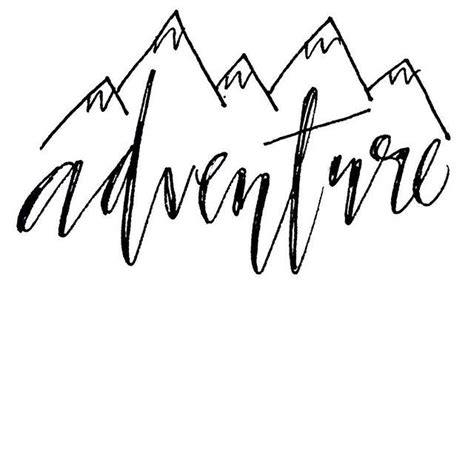 Adventure /// | Word art quotes, Lettering quotes, Lettering