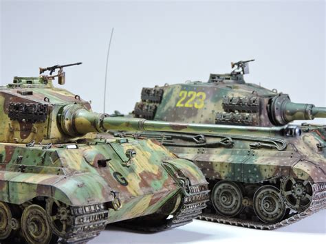 Tiger II Pair - Ambush Camo - Different Concepts | Armorama™