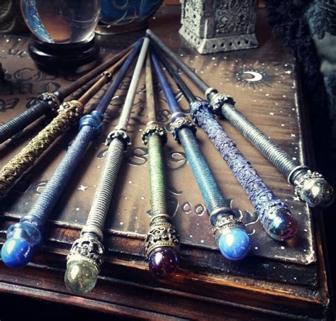 Handmade Wands (x) | Wands, Diy wand, Crystal wand