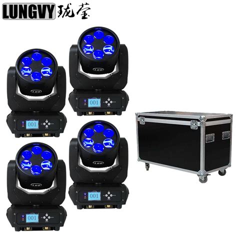 2020 Flight Case New Dj Light Led Beams 6x25W Led Mini Moving Head ...