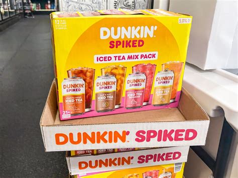 Dunkin' Spiked Iced Coffees & Teas Have Arrived in Select Liquor Stores ...