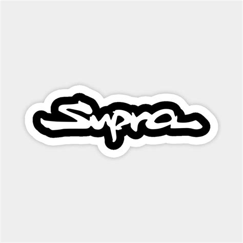 Toyota Supra Mkiv logo -- Choose from our vast selection of magnets to ...