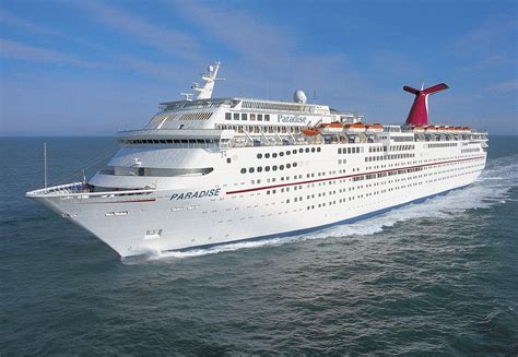 Carnival Paradise Cruise Ship - 2024 / 2025 - Family Cruises