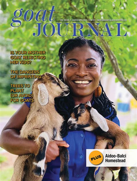 GOAT JOURNAL MAGAZINE, MARCH/APRIL 2022 – Countryside