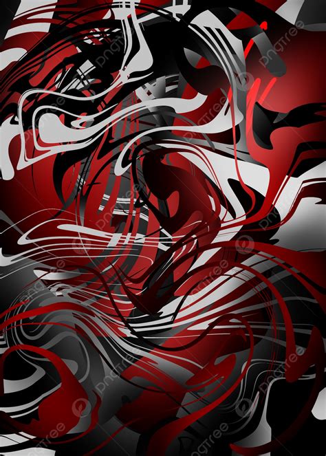 Red Black White Marble Liquid Background Wallpaper Image For Free ...