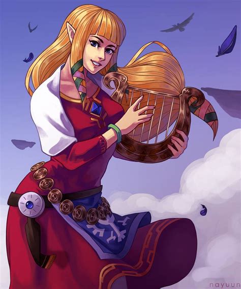 Skyward Sword Zelda Commission by https://www.deviantart.com/nayuun on ...