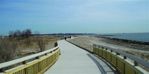 Silver Sands State Park and Walnut Beach Boardwalk