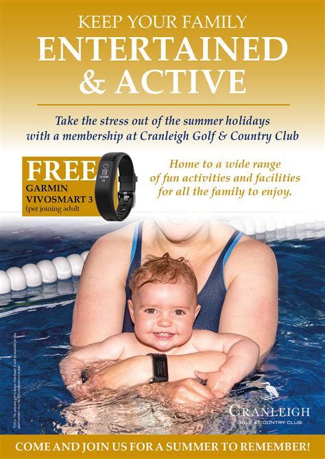 SUMMER FAMILY MEMBERSHIP AT CRANLEIGH | Cranleigh Golf & Country Club