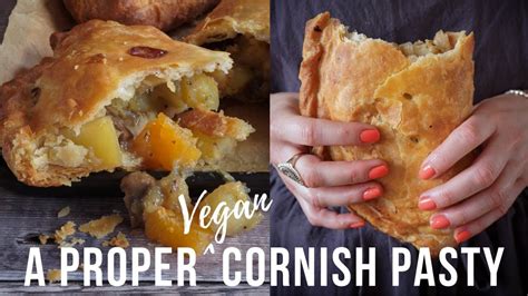 A PROPER (VEGAN) CORNISH PASTY | Cornish pasties, Pasties, Puff pastry ...