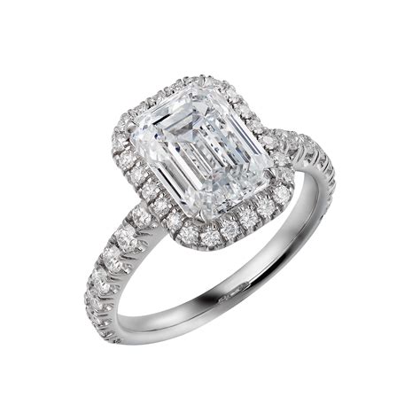 intérieur pagayer Festival cartier emerald cut engagement ring tribunal ...