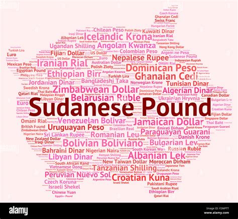 Sudanese Pound Meaning Foreign Currency And Coin Stock Photo - Alamy