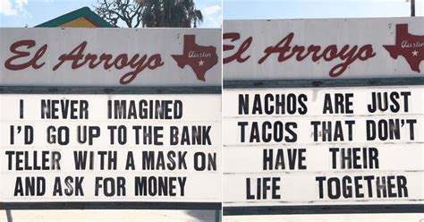 25 hilarious signs by the iconic Tex-Mex restaurant, El Arroyo - Scoop ...