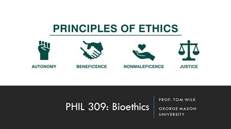 Lecture 1 - Principles of Bioethics - YouTube