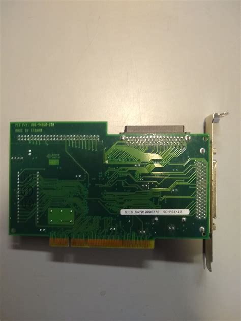 SIIG SC-PS4X12 SC2478 PCI SCSI Controller Card | eBay