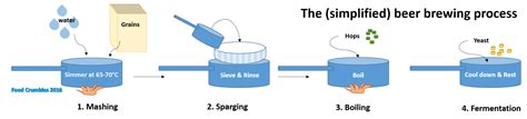 The beer brewing process - Beer science at home - Food Crumbles - The ...