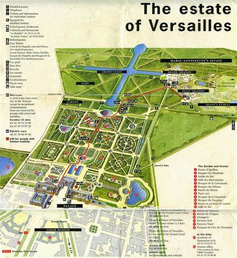 Palace Of Versailles Location Map