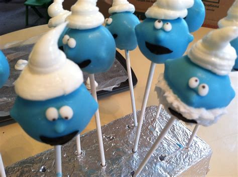 Smurf Cake Pops - CakeCentral.com