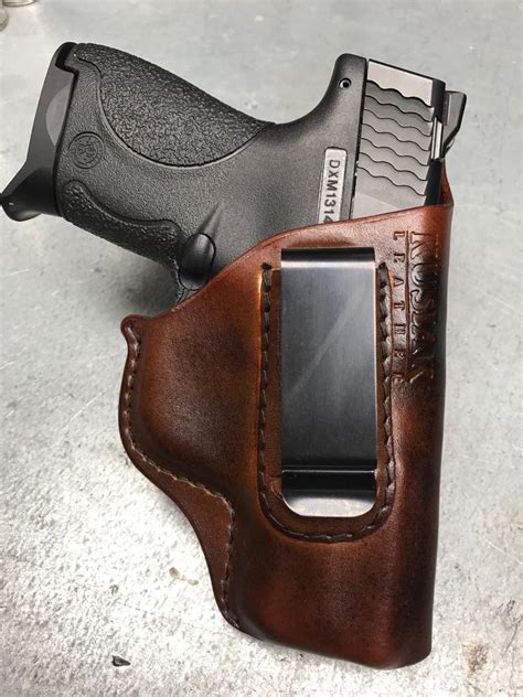 Glock 19 Gen 5 Leather IWB Holster – Kusiak Leather