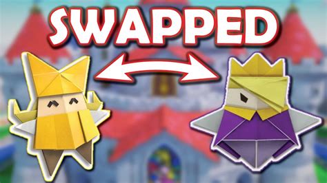 I Swapped Olivia and King Olly in Paper Mario: The Origami King - YouTube