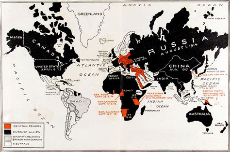 40 Maps That Explain World War I World War I World War Map | Images and ...