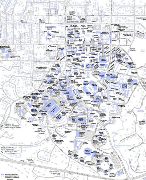 Uncc Campus Map